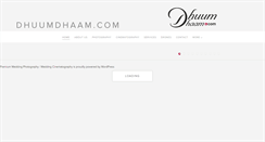 Desktop Screenshot of dhuumdhaam.com